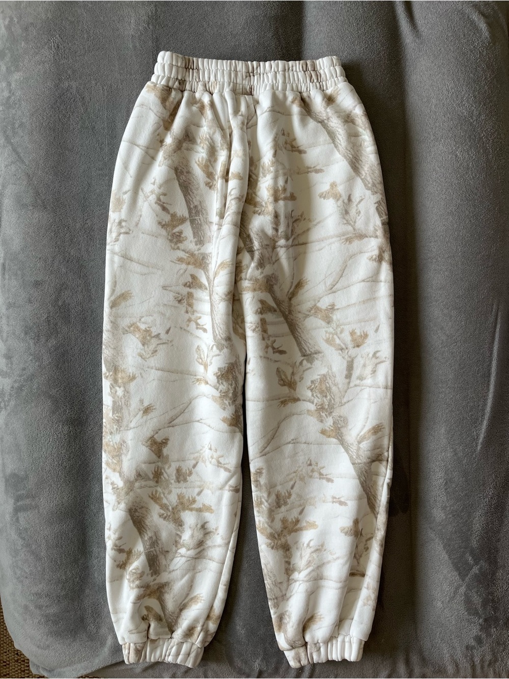 Comfrt Signature Sweatpants - White Camo - Size M - Picture 2 of 3